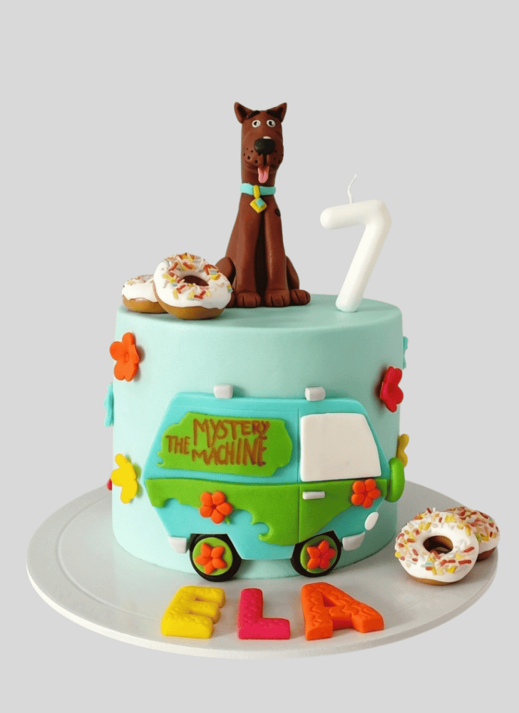 Appealing Scooby Doo Cake