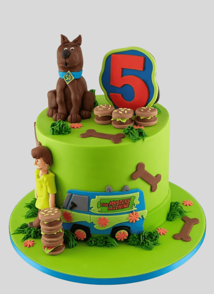 Bewitching Scooby Doo Cake