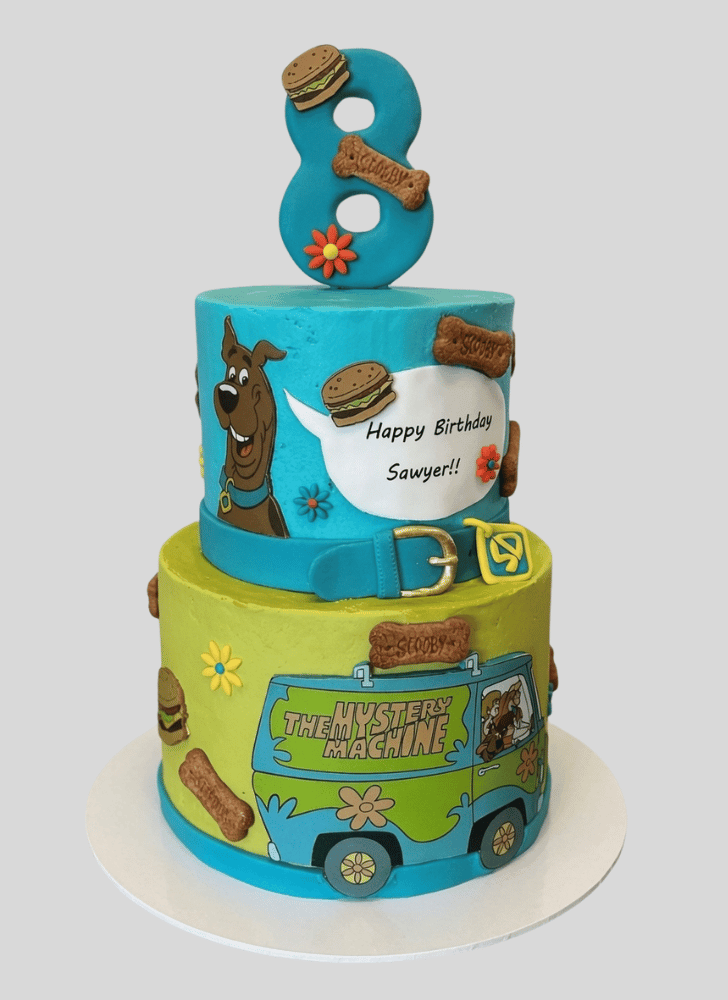 Charming Scooby Doo Cake