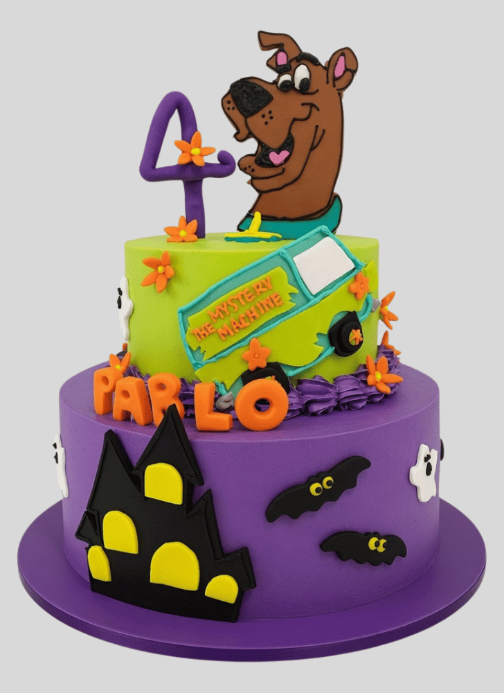 Delightful Scooby Doo Cake