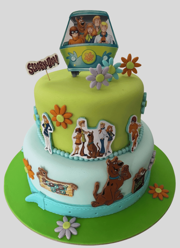 Elegant Scooby Doo Cake