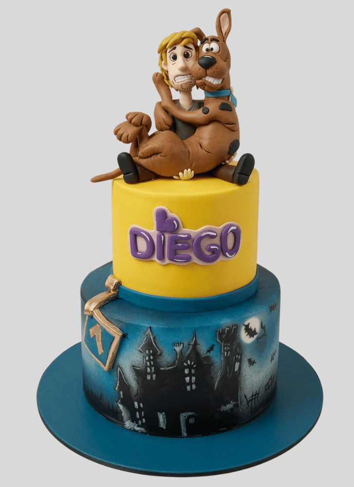 Fascinating Scooby Doo Cake