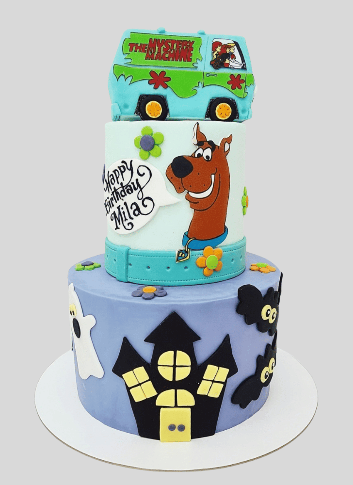 Good Looking Scooby Doo Cake