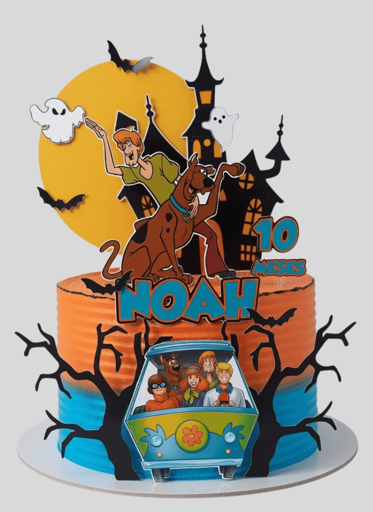Graceful Scooby Doo Cake