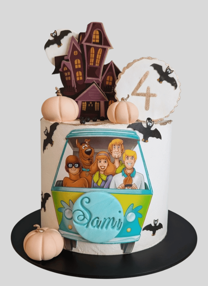 Refined Scooby Doo Cake
