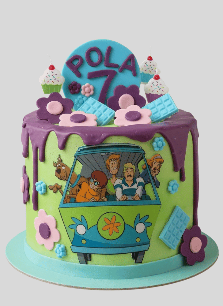 Shapely Scooby Doo Cake