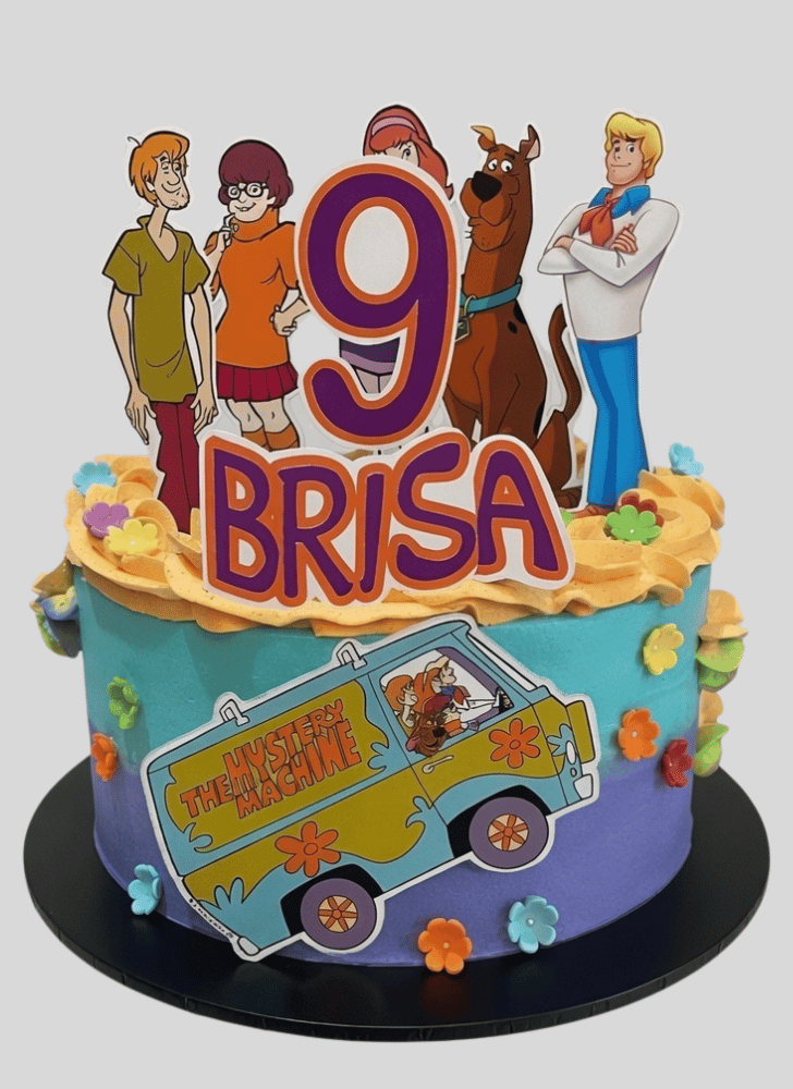Slightly Scooby Doo Cake