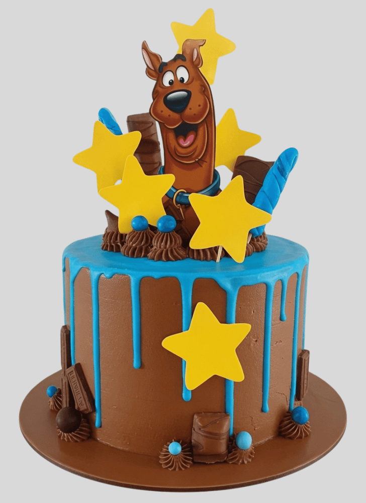 Wonderful Scooby Doo Cake Design