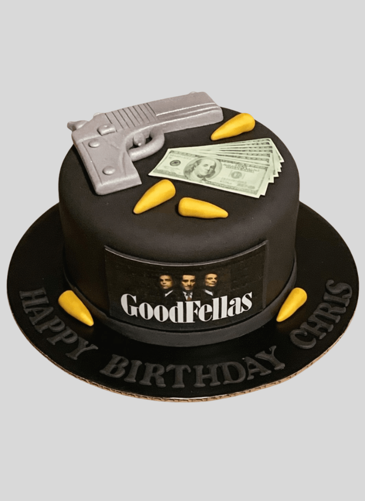 Angelic GoodFellas Cake