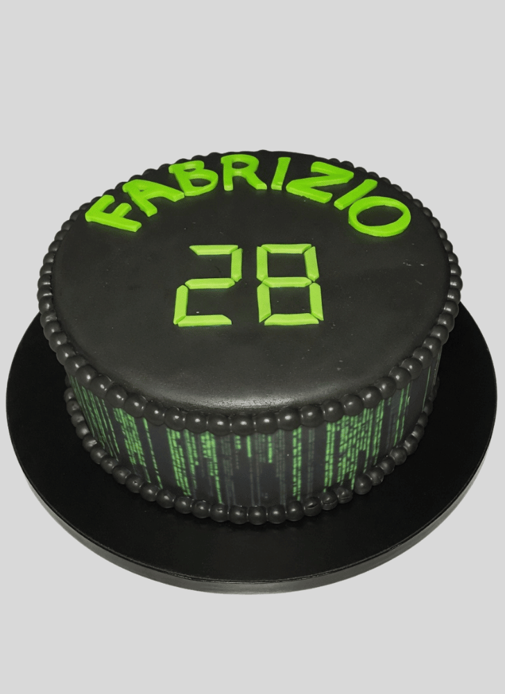 Enticing Matrix Cake