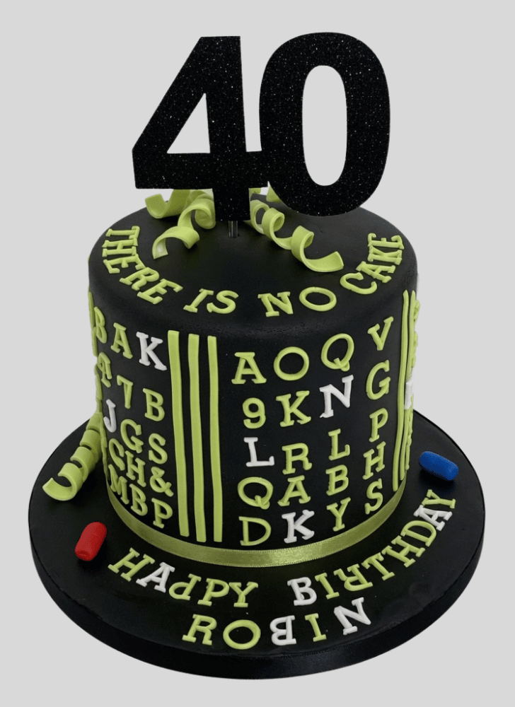 Inviting Matrix Cake