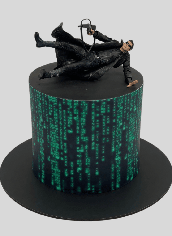 Mesmeric Matrix Cake