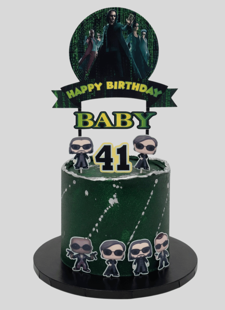 Wonderful Matrix Cake Design