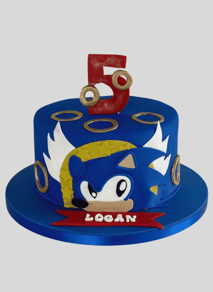 Ideal Sonic the Hedgehog Cake