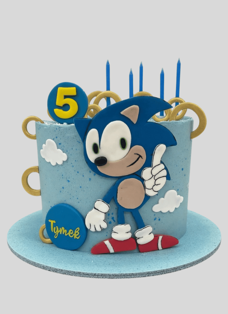 Magnificent Sonic the Hedgehog Cake