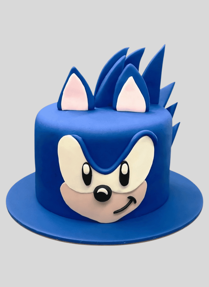 Splendid Sonic the Hedgehog Cake