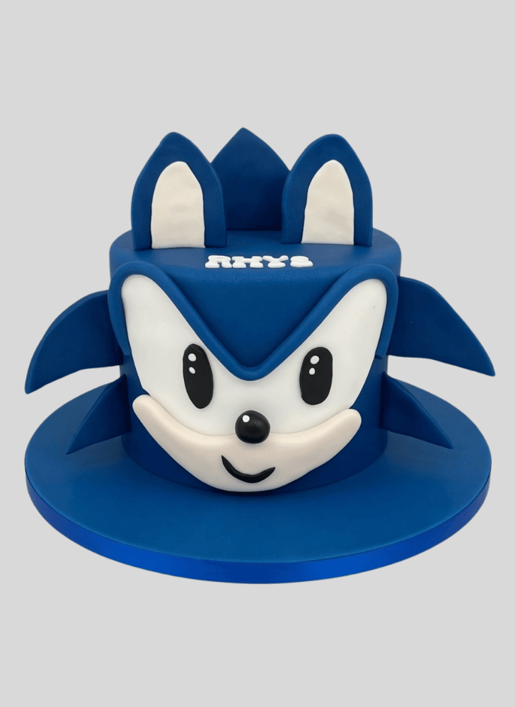Wonderful Sonic the Hedgehog Cake Design