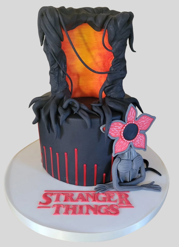 Admirable Stranger Things Cake Design