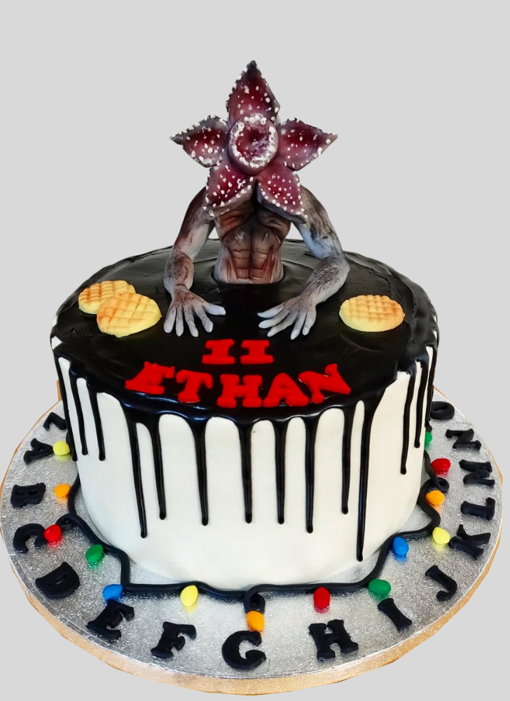Beauteous Stranger Things Cake