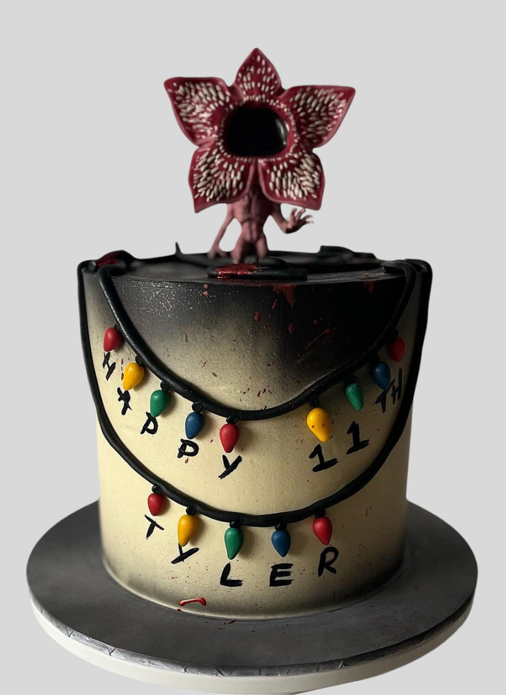 Bewitching Stranger Things Cake
