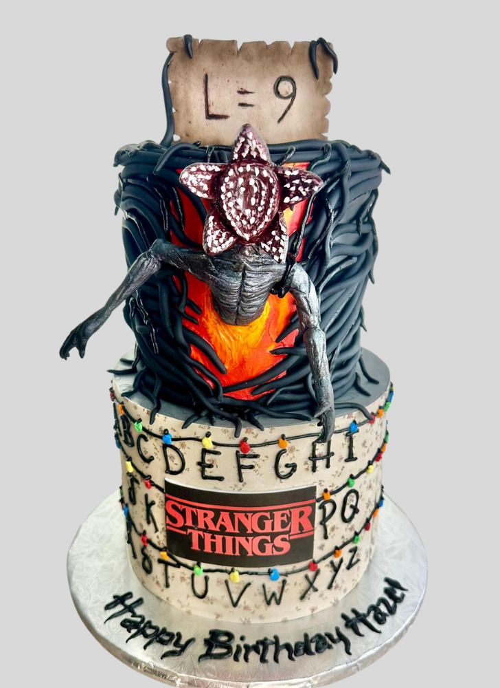Captivating Stranger Things Cake