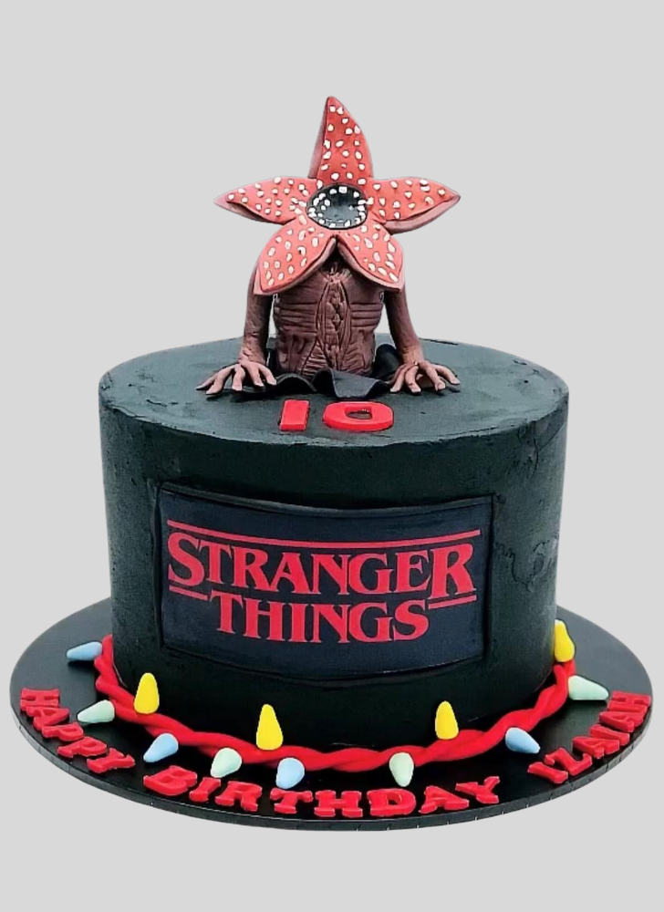 Charming Stranger Things Cake
