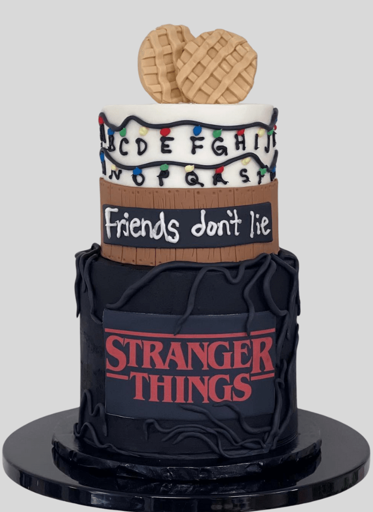 Comely Stranger Things Cake