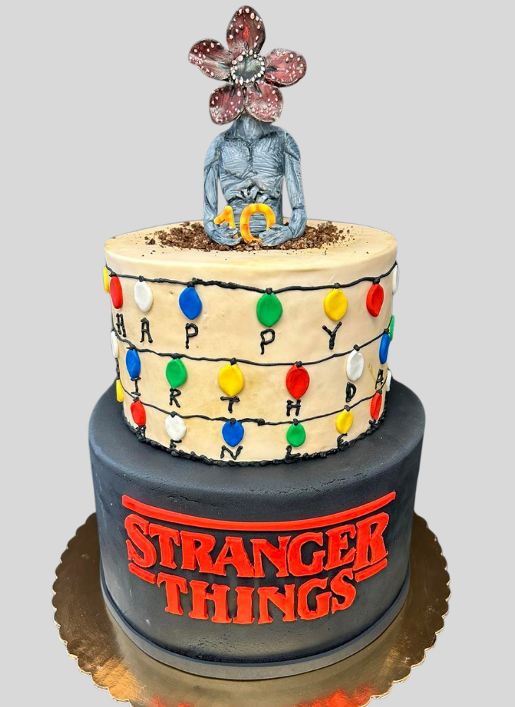 Dazzling Stranger Things Cake