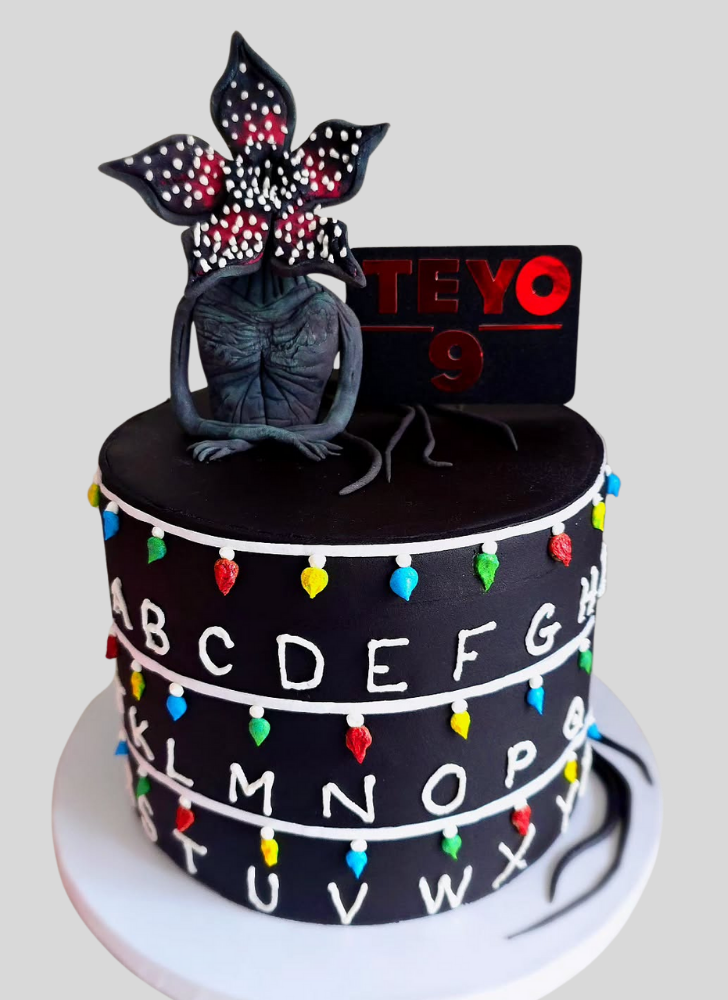 Divine Stranger Things Cake