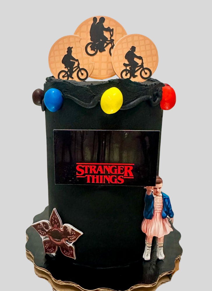 Enticing Stranger Things Cake