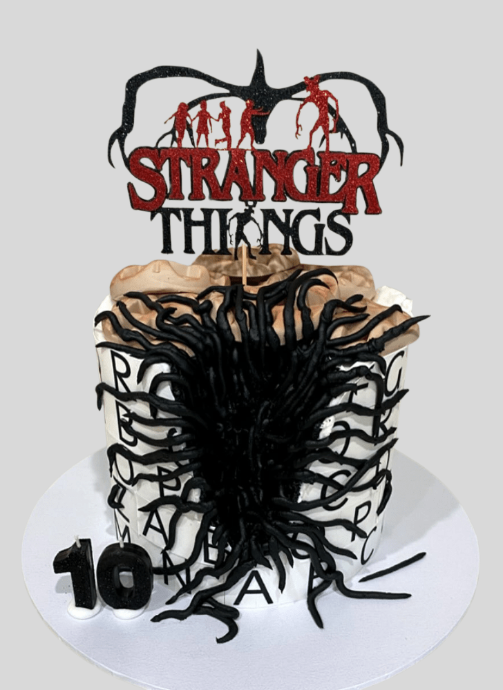 Excellent Stranger Things Cake