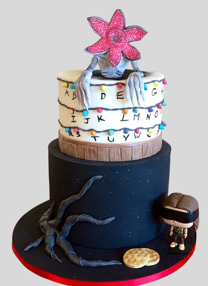 Ideal Stranger Things Cake