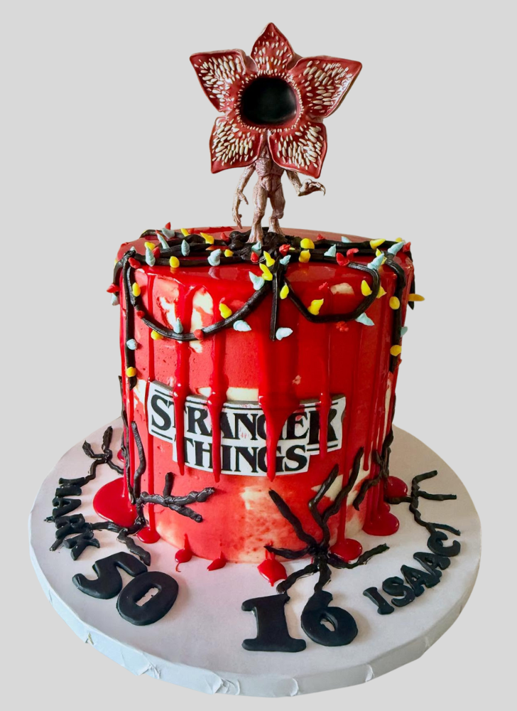 Ravishing Stranger Things Cake