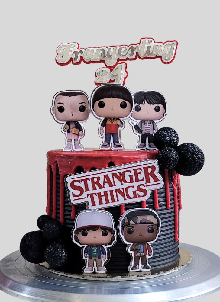 Shapely Stranger Things Cake