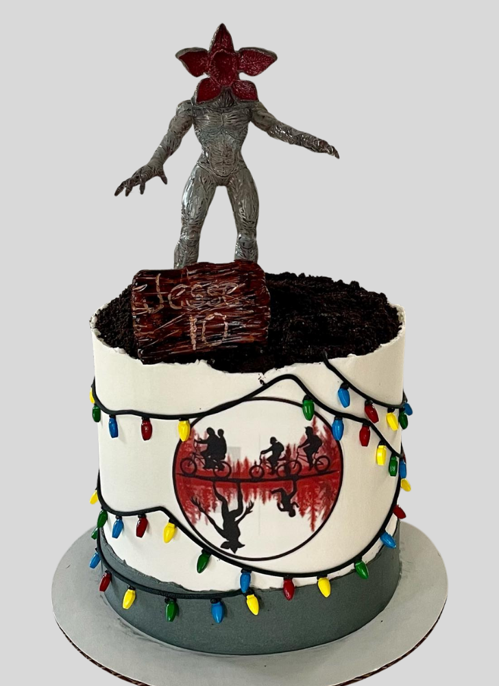 Splendid Stranger Things Cake