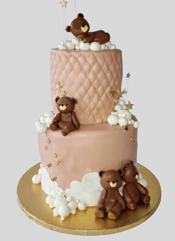Appealing Teddy Bear Cake
