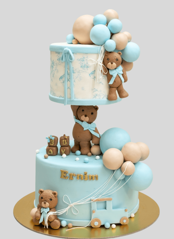 Beauteous Teddy Bear Cake
