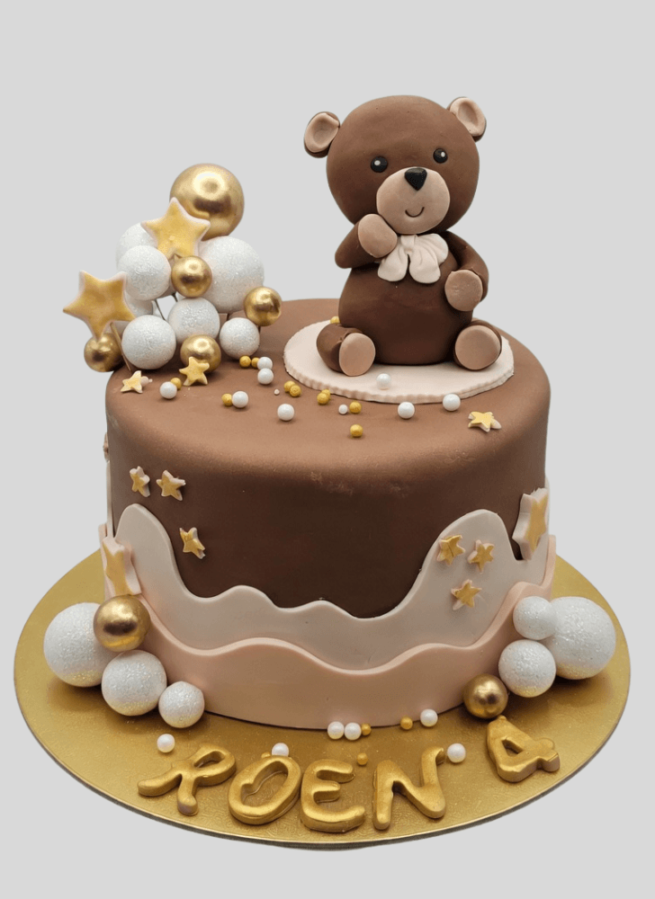 Bewitching Teddy Bear Cake