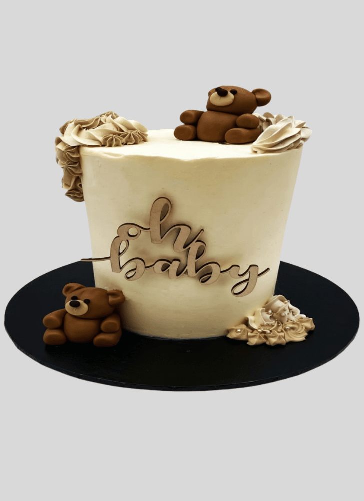 Enticing Teddy Bear Cake