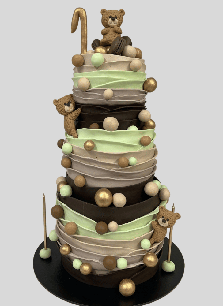 Fetching Teddy Bear Cake