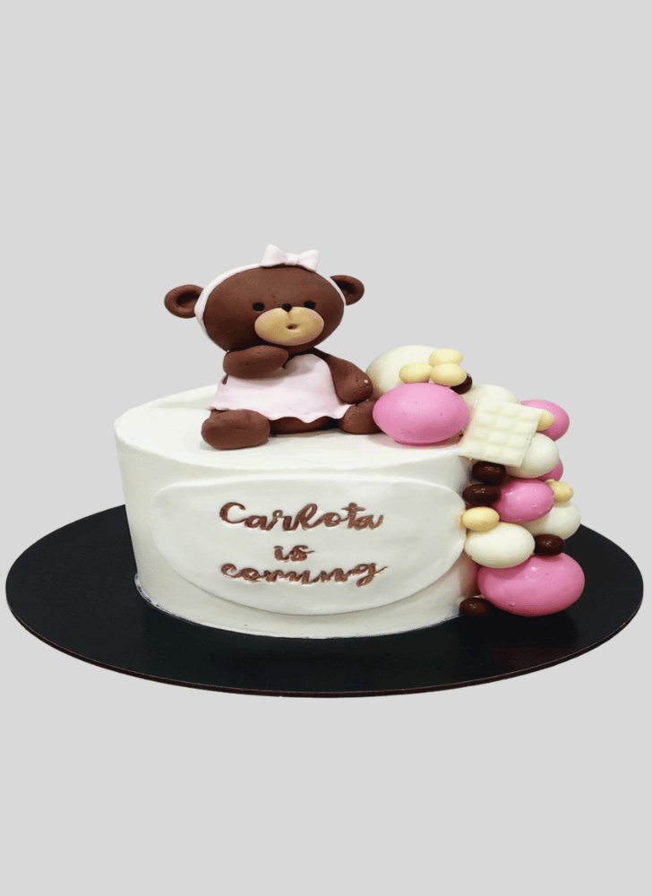 Handsome Teddy Bear Cake