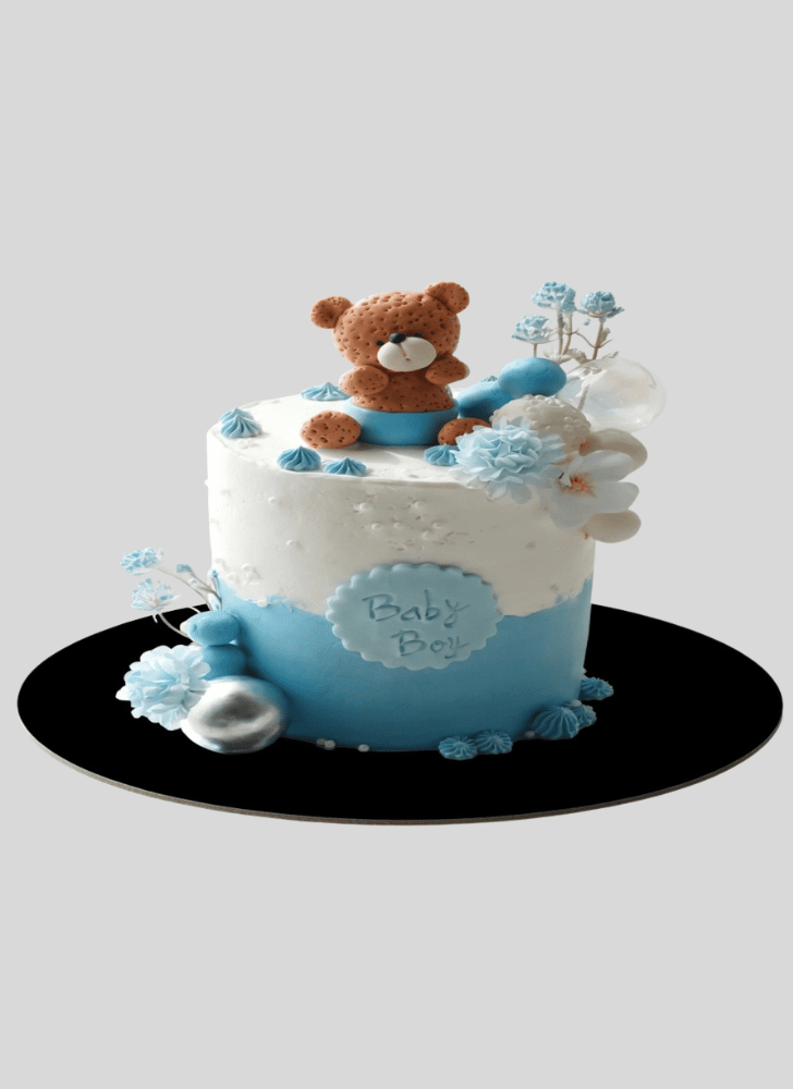 Pretty Teddy Bear Cake