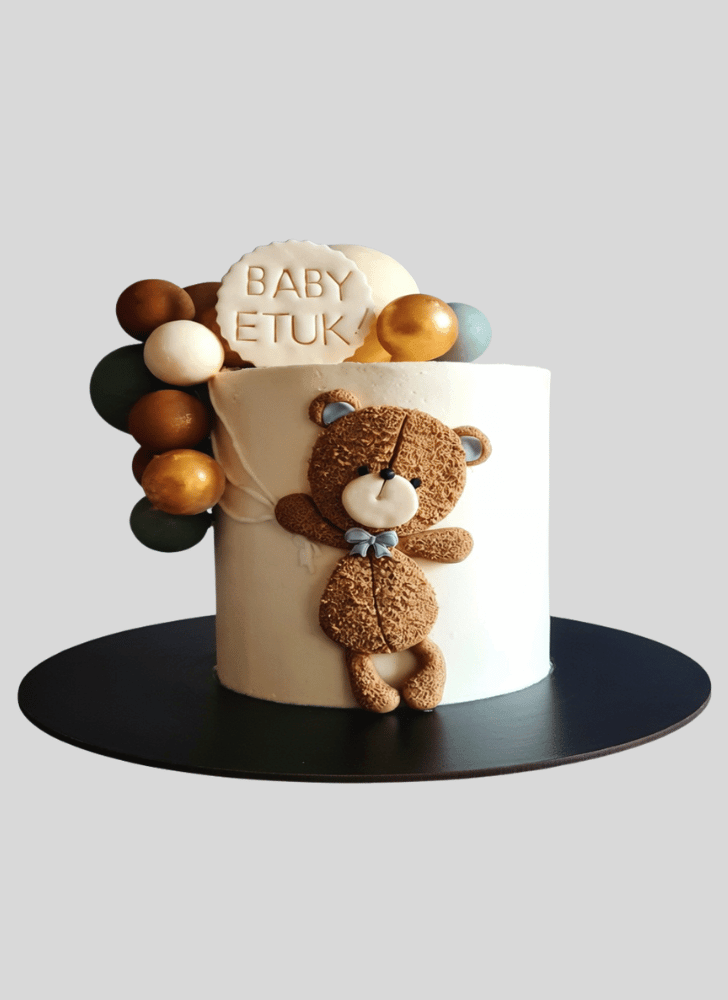 Shapely Teddy Bear Cake