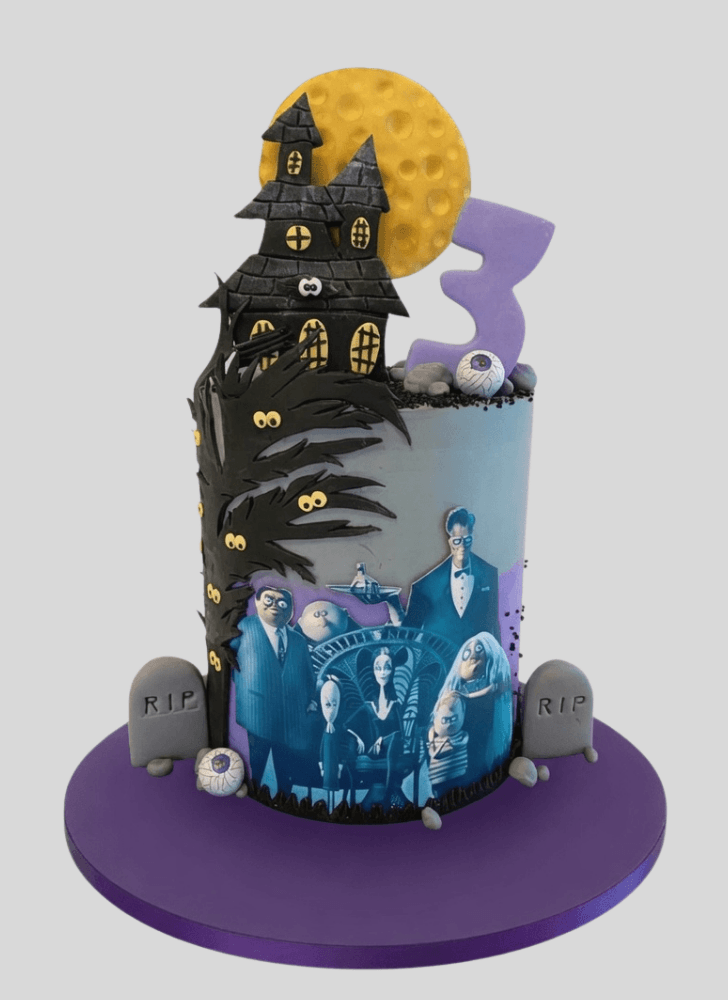 Appealing The Addams Family Cake