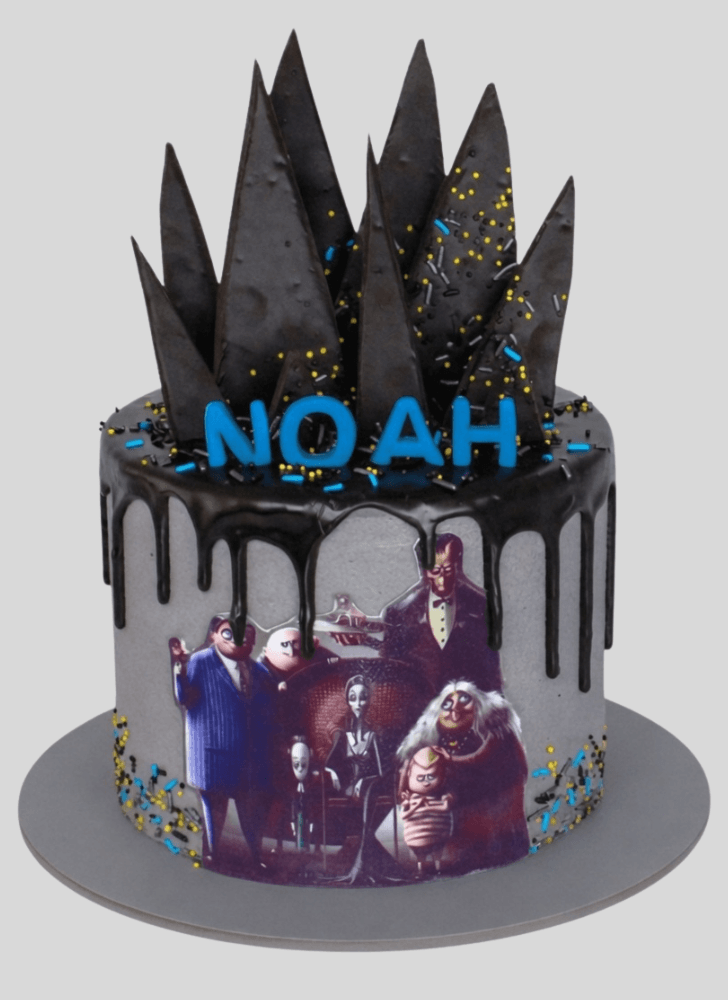 Bewitching The Addams Family Cake