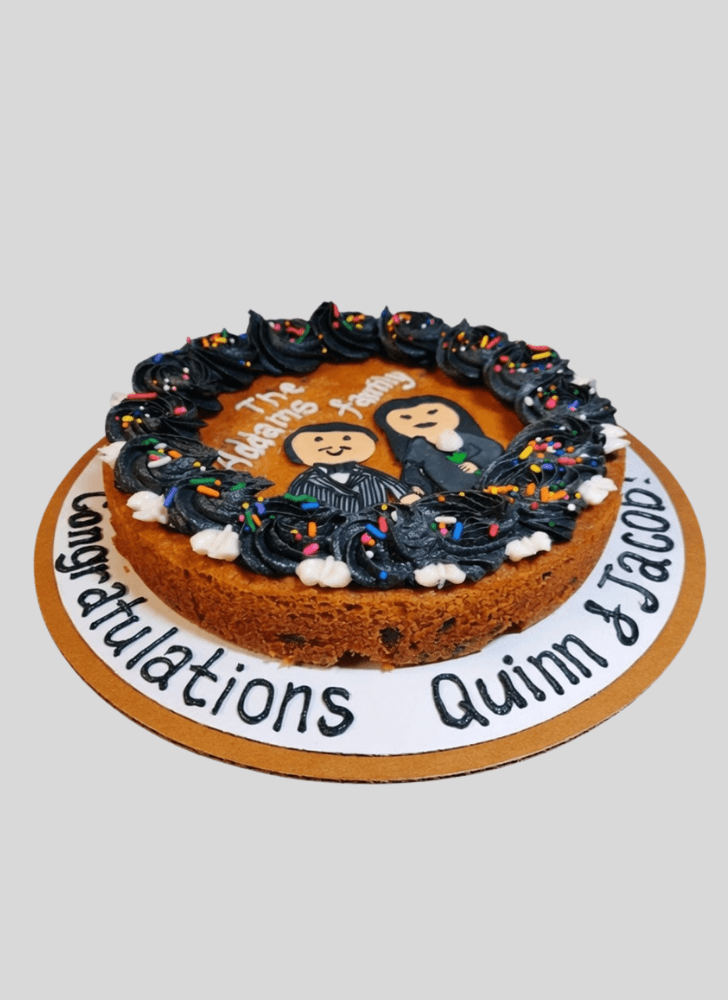 Classy The Addams Family Cake