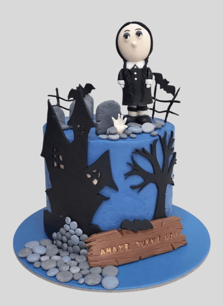 Comely The Addams Family Cake