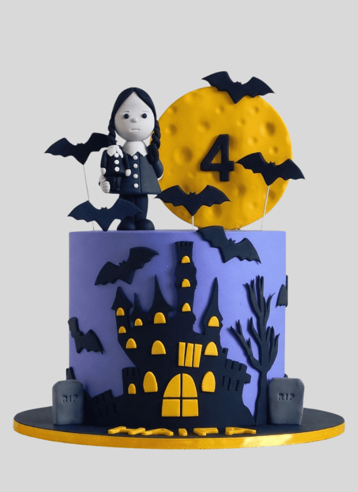 Dazzling The Addams Family Cake