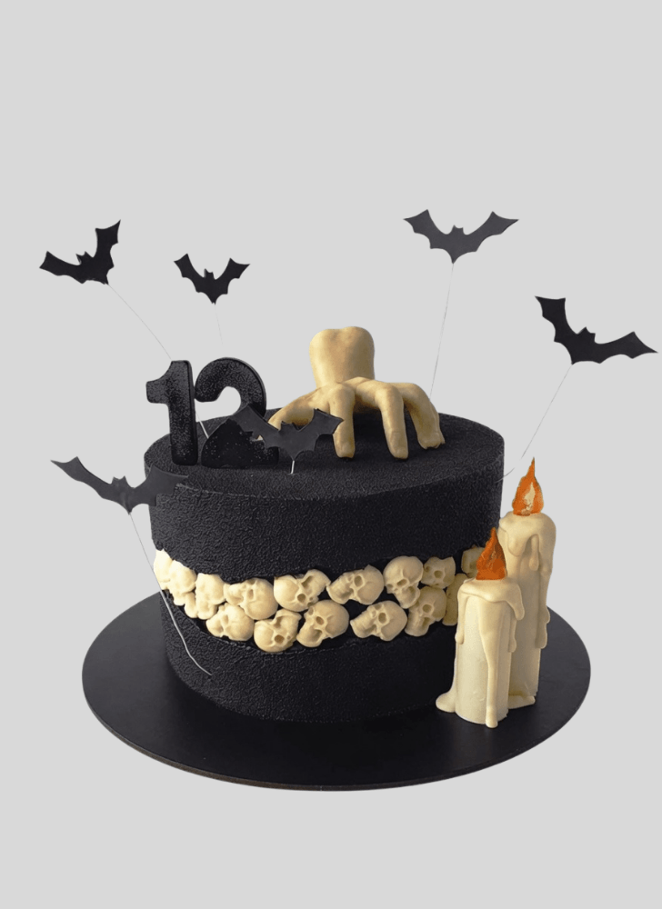 Delicate The Addams Family Cake