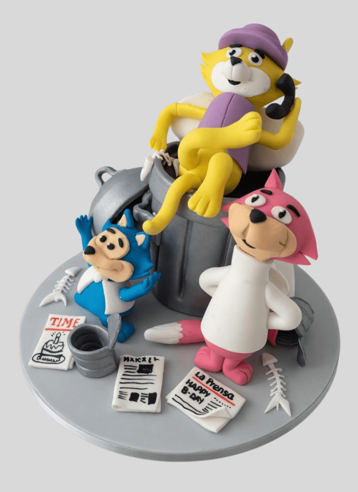 Adorable Top Cat Cake